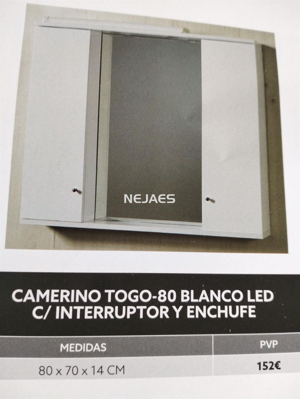 Camerino de baño TOGO BLANCO 80 - Imagen 1