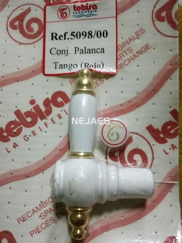 Conjunto maneta TANGO blanco-oro - Imagen 1