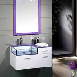 Conjunto mueble de baño LADY DE 75 MALVA - Imagen 1