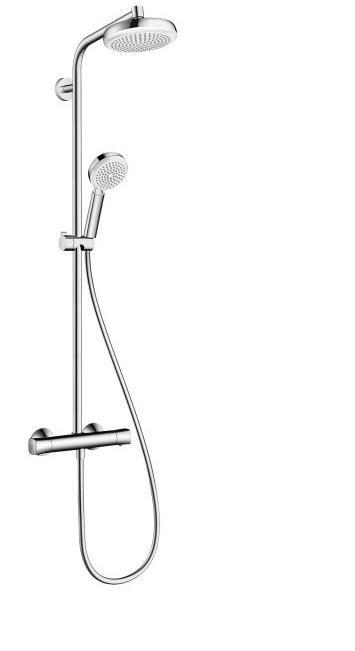 Crometta 160 Showerpipe termostato ducha visto Ecostat Universal - Imagen 1