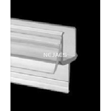 Junta de goma para mamparas puertas abatibles,hojas de bañera 6 - Imagen 1