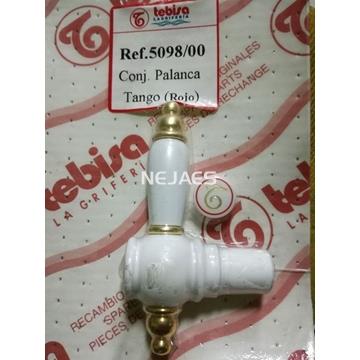 Maneta TANGO blanco-oro /cromo / cromo-blanco-oro - Imagen 1