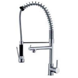 Monomando grifo fregadero extraible columna lavavajillas - Imagen 1