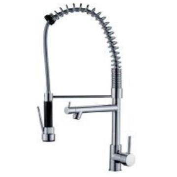 Monomando grifo fregadero extraible columna lavavajillas - Imagen 1