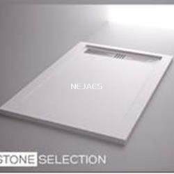 Platos de ducha cargas minerales con ENMARCADO LATERAL - Imagen 2