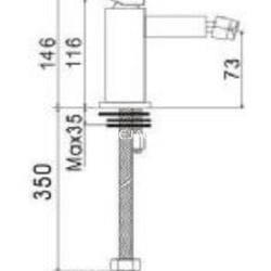 QUAD VIM Monomando grifo bide - Imagen 2