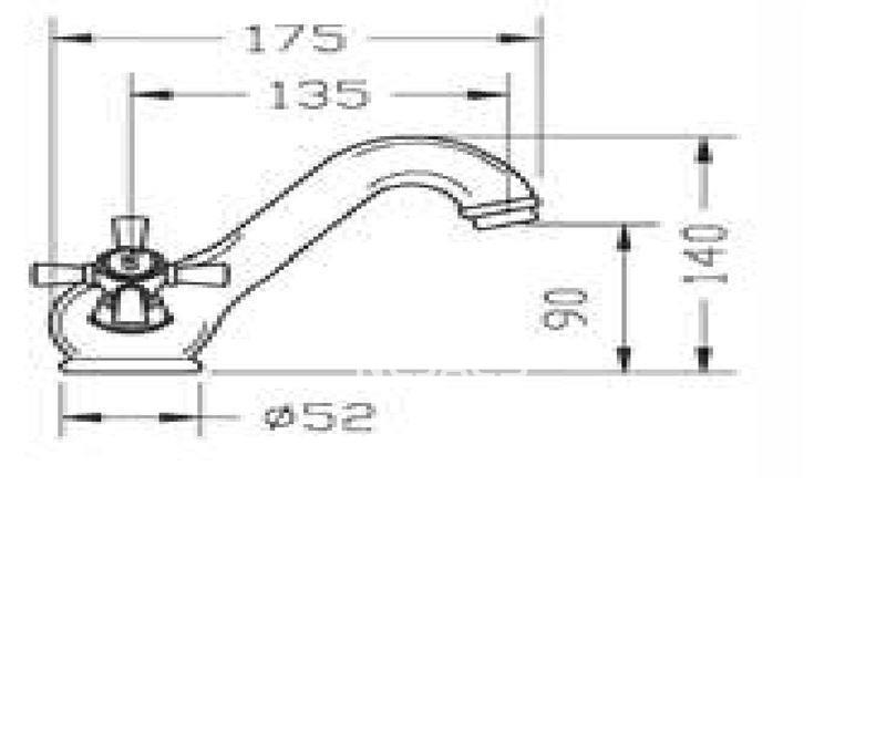 SERIE CLASICA Monomando lavabo lujo - Imagen 2