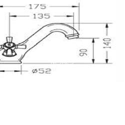 SERIE CLASICA Monomando lavabo lujo - Imagen 2